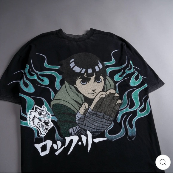 DARC SPORT X NARUTO X ROCK LEE SHIRT - Picture 1 of 9